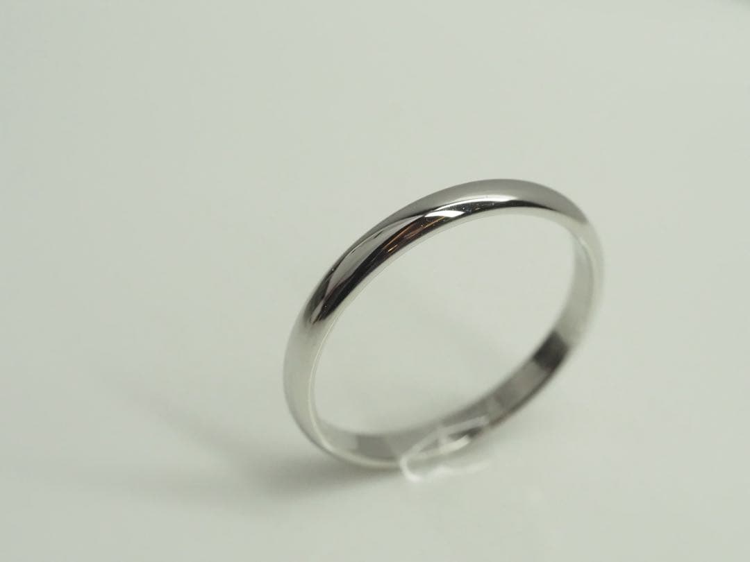 Cartier☆カルティエ　Pt950 クラッシックバンドリング 14号