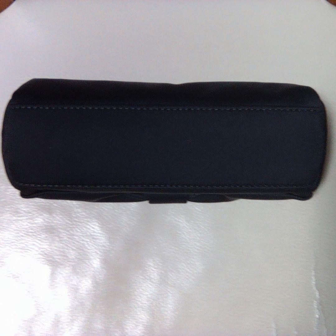 Mary Quant 黒 リボン付き 筆箱