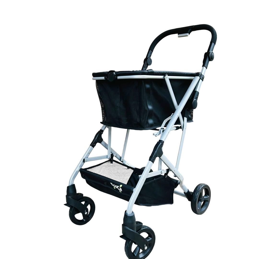 ✨極美品✨Ecoca エコカ マイバッグセット クラシックブラック 折りたたみ