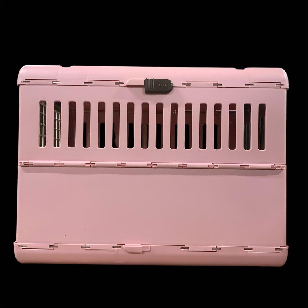 リッチェル キャンピングキャリー 折りたたみ L ライトピンク