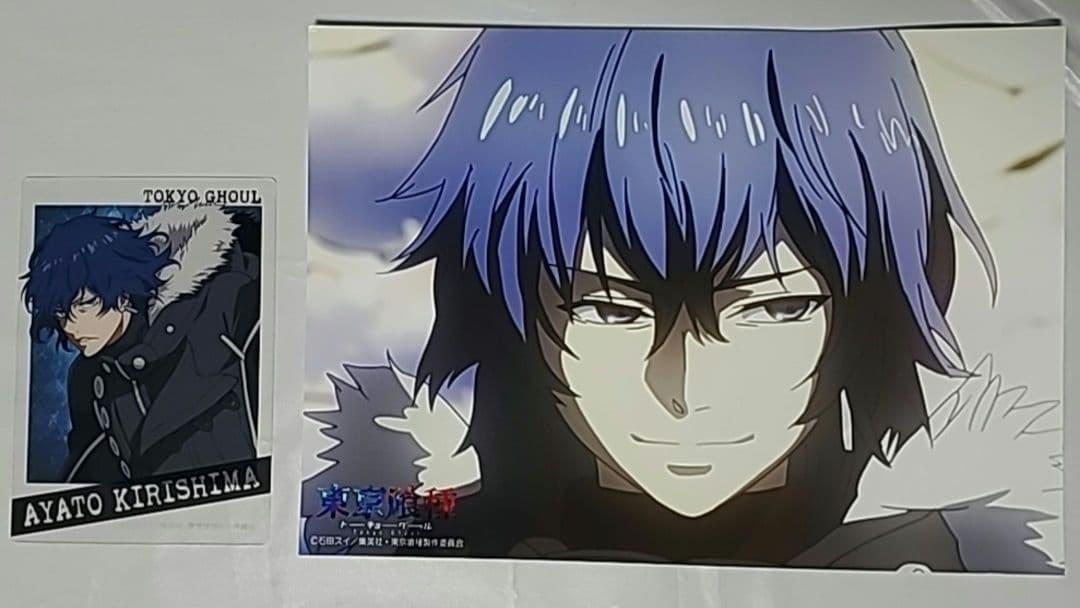 東京喰種 東京喰種：re 霧嶋絢都 ブロマイド カード セット 未使用