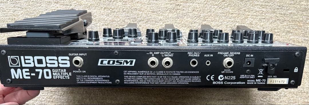 BOSS ME-70 ギターマルチエフェクター