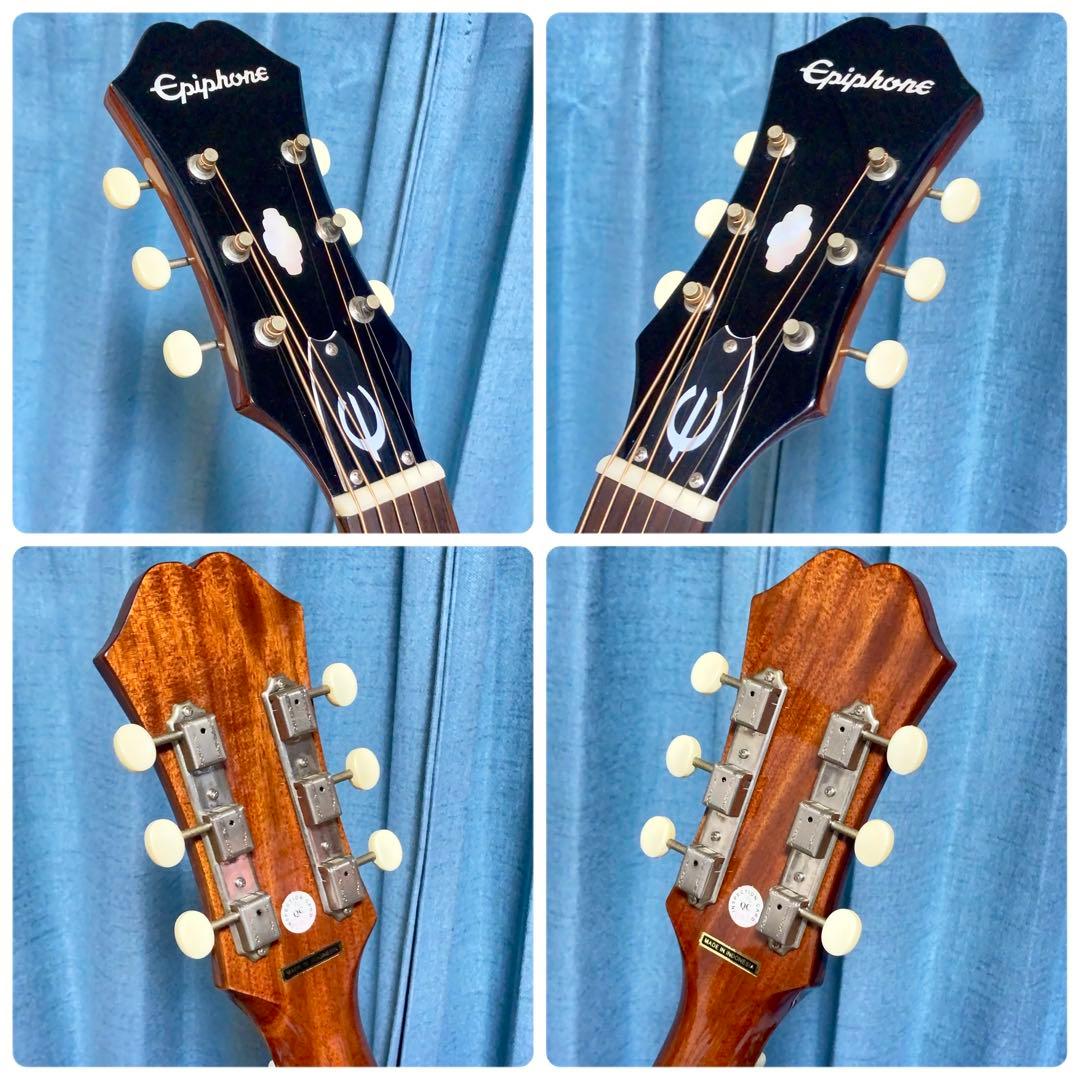 【エレアコ☆牛骨】Epiphone☆テキサン！エレアコ【弾き易く調整☆新品弦】