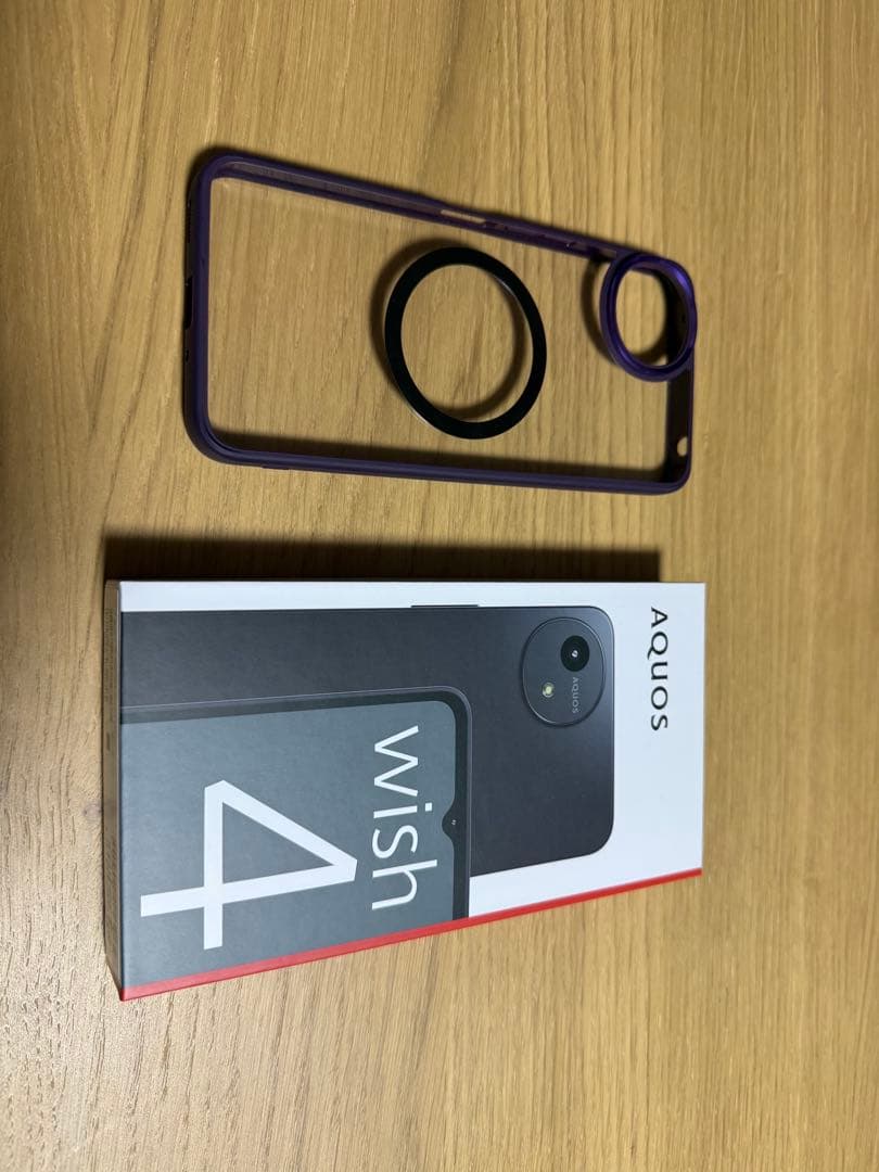 AQUOS wish 4 ブラック