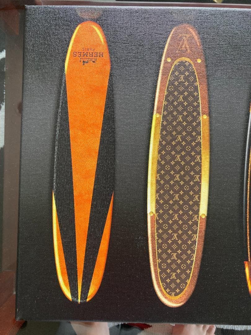 大型 ブランド アート★ヴィトン シャネル エルメス 壁掛けウォールアート 絵画