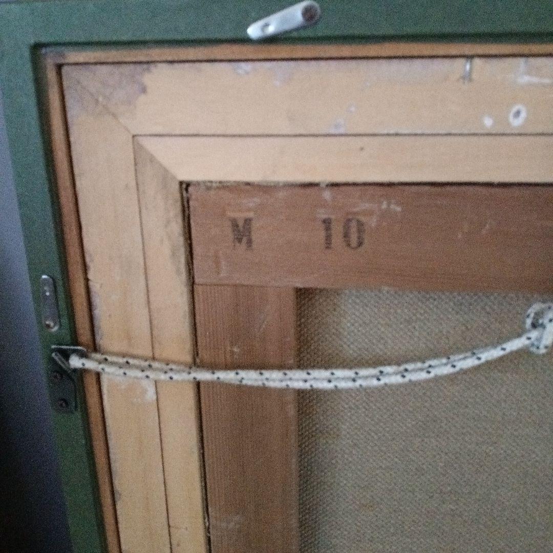 トレド風景　作者署名あり　油絵１０号