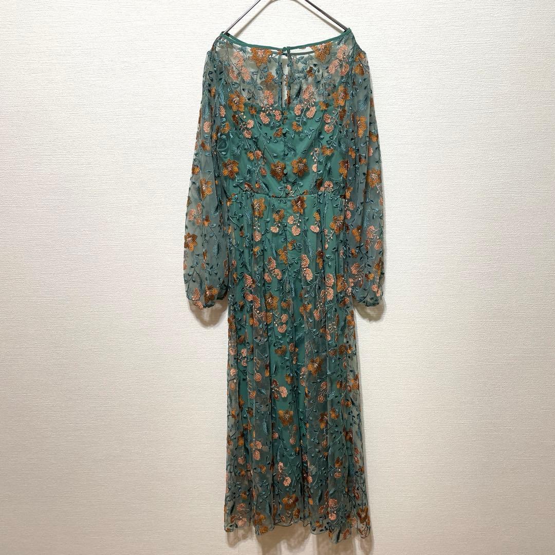 Kastane オケージョンドレス グリーン　サイズ0 結婚式　パーティー