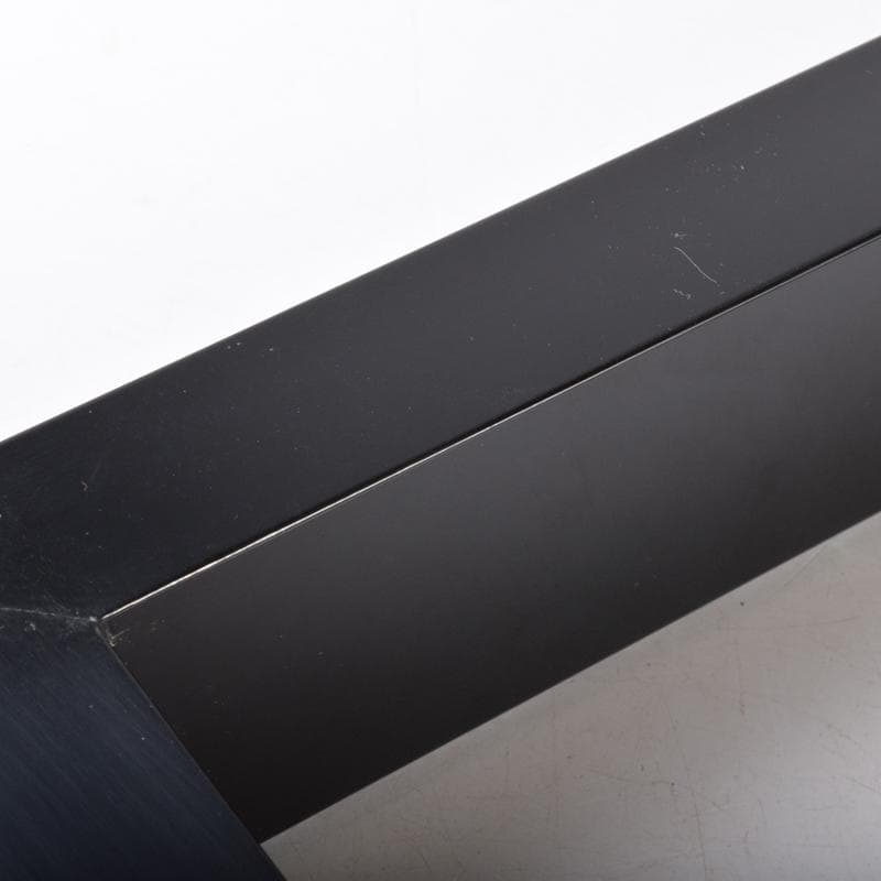 茶道具　塗師　道場宗廣作　青貝松葉蒔絵　炉縁　共箱　C　7052A