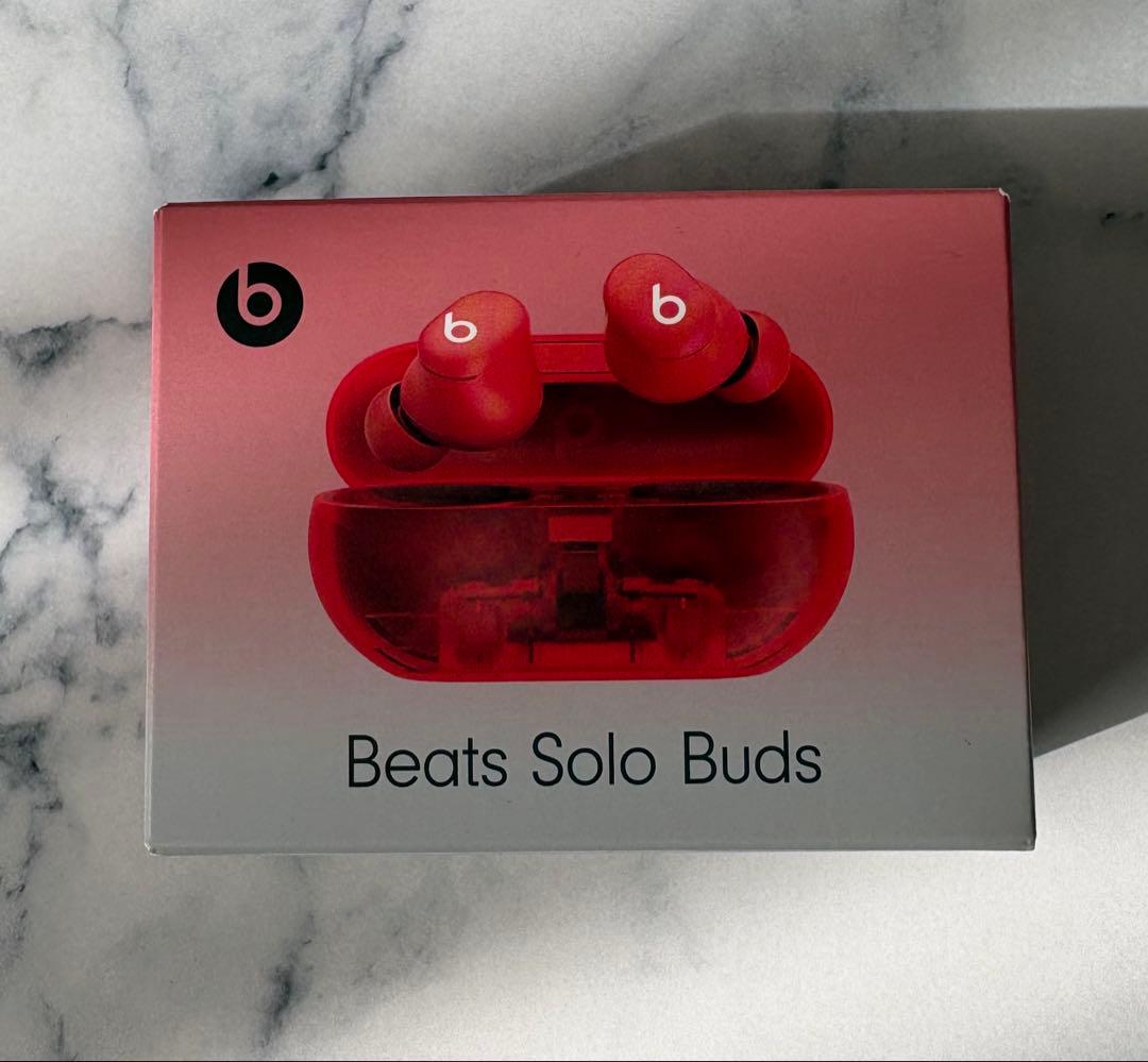 Beats Solo Buds ワイヤレスイヤホン レッド