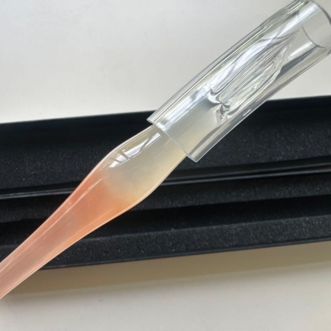 aun ガラスペン【新品未使用】 灯す　オレンジ（M）