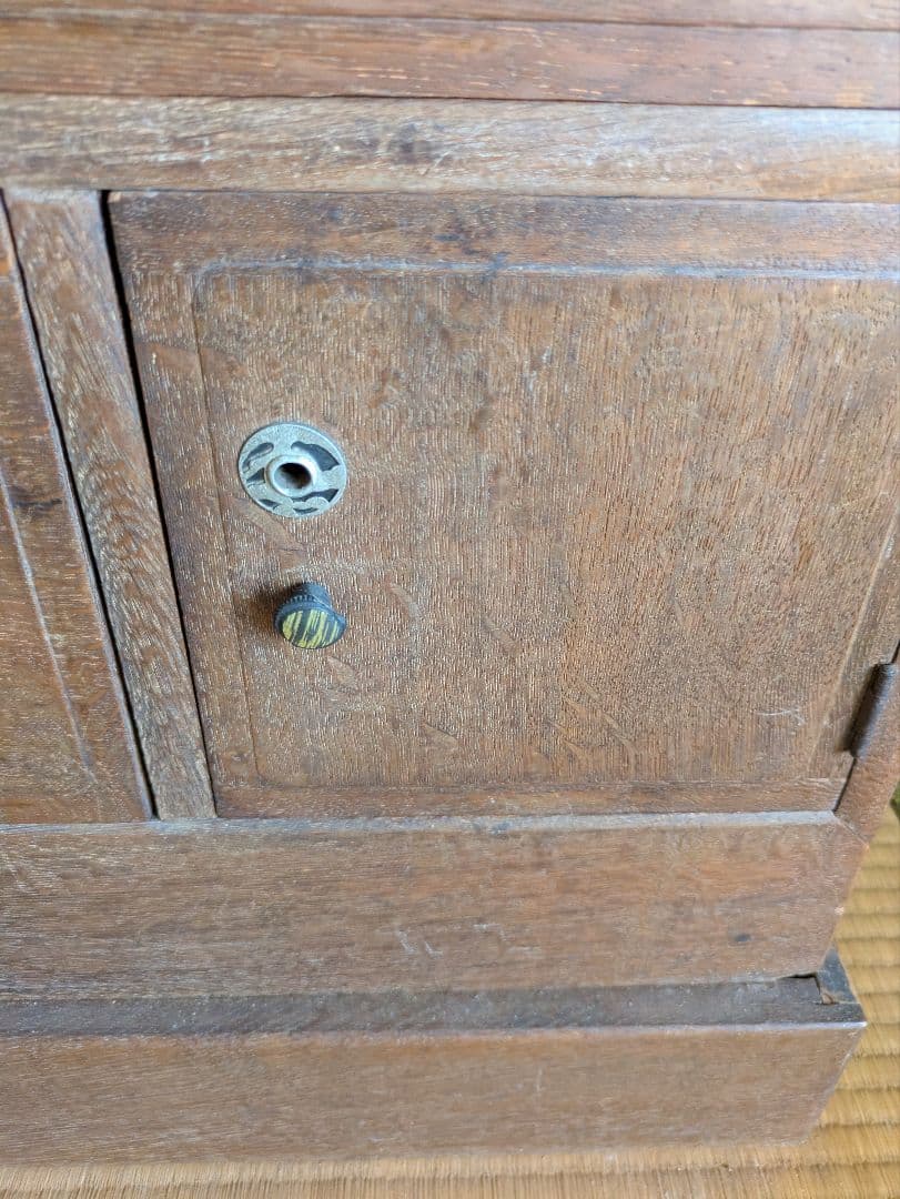 昭和?レトロ　木製和風タンス 引き出し付き