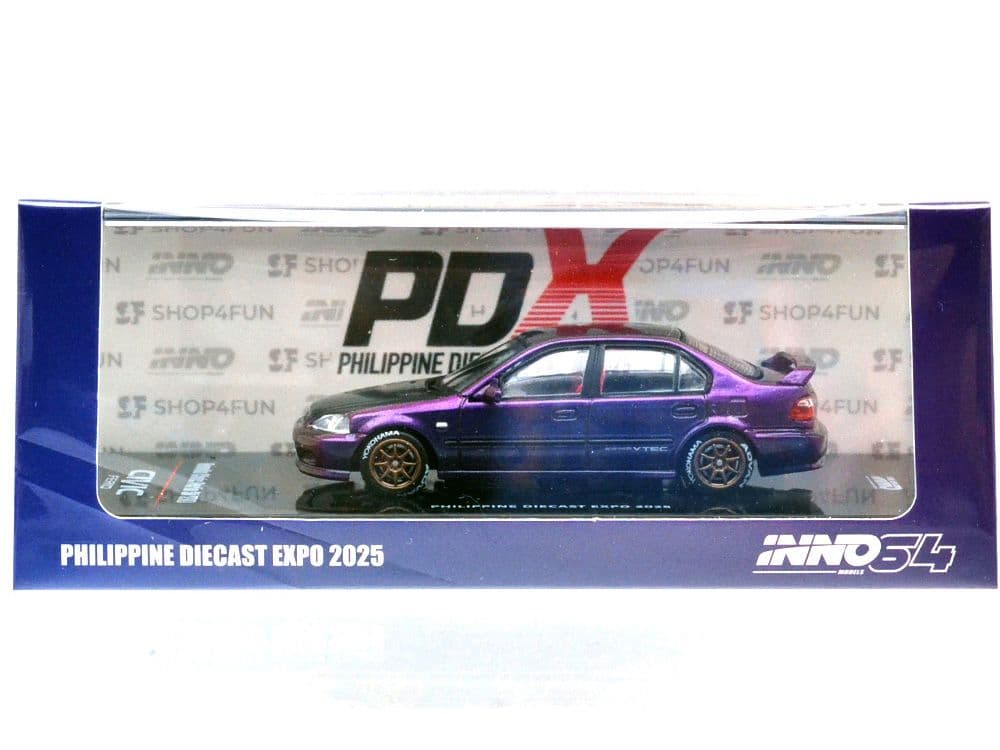 ホンダ・シビック・フェリオ Si (EK) 4ドア(ミッドナイトパープル)