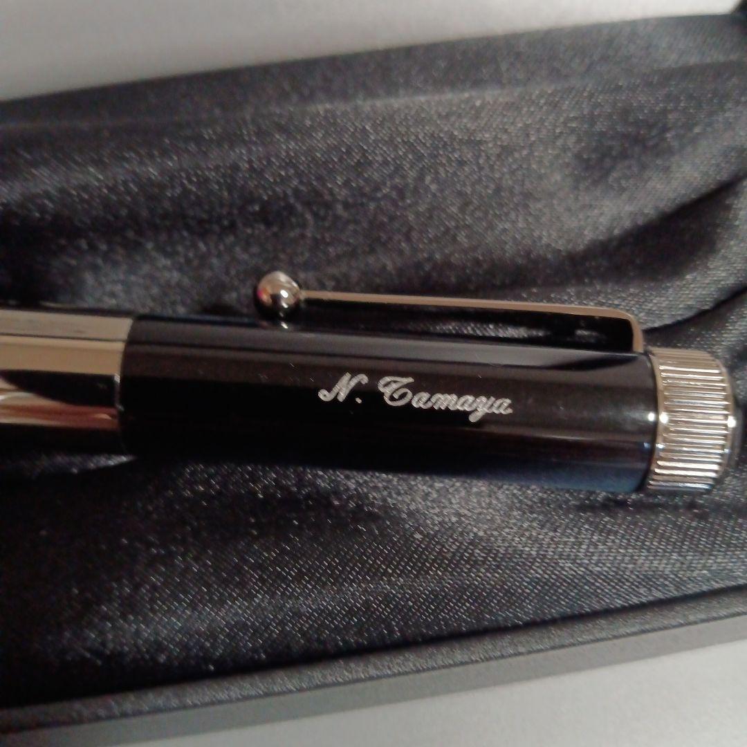 ロメオ　ナンバー3 No.3 ボールペン　細軸　箱あり　ROMEO　名入り