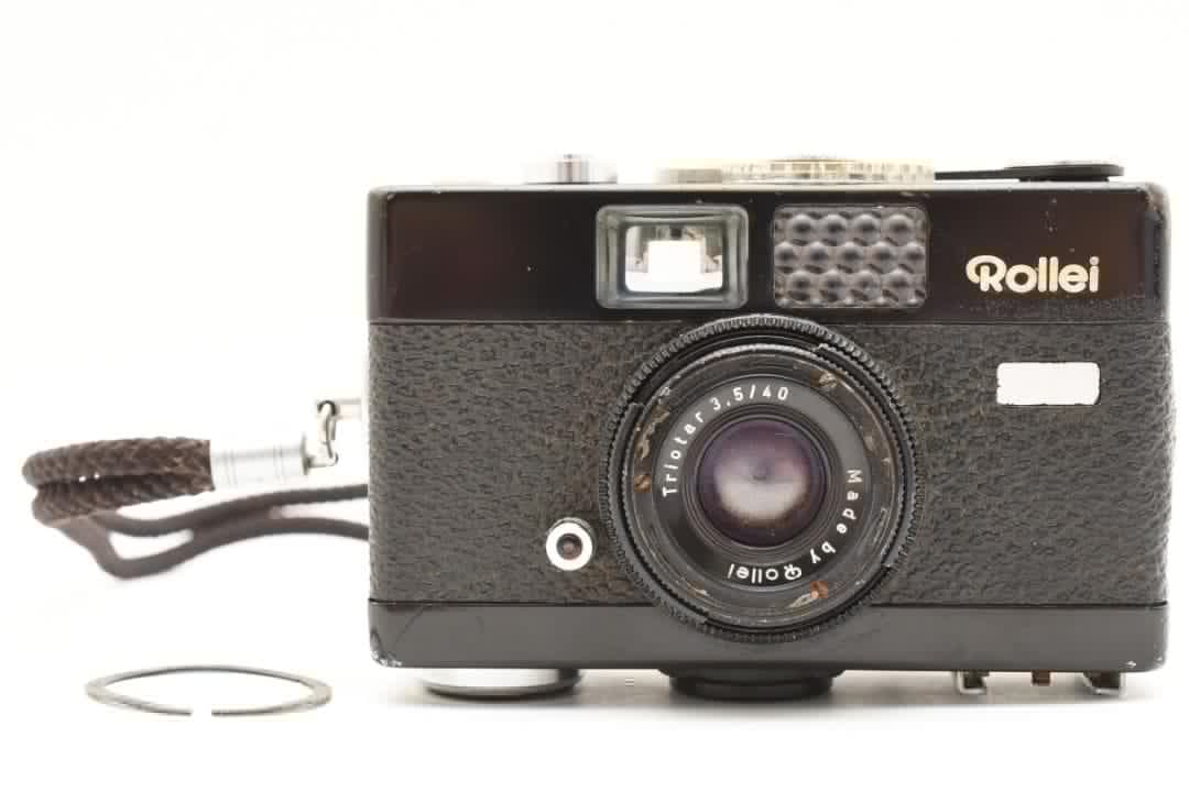 ROLLEI ローライ B35 40mm/ｆ3.5 ブラック フィルムカメラ
