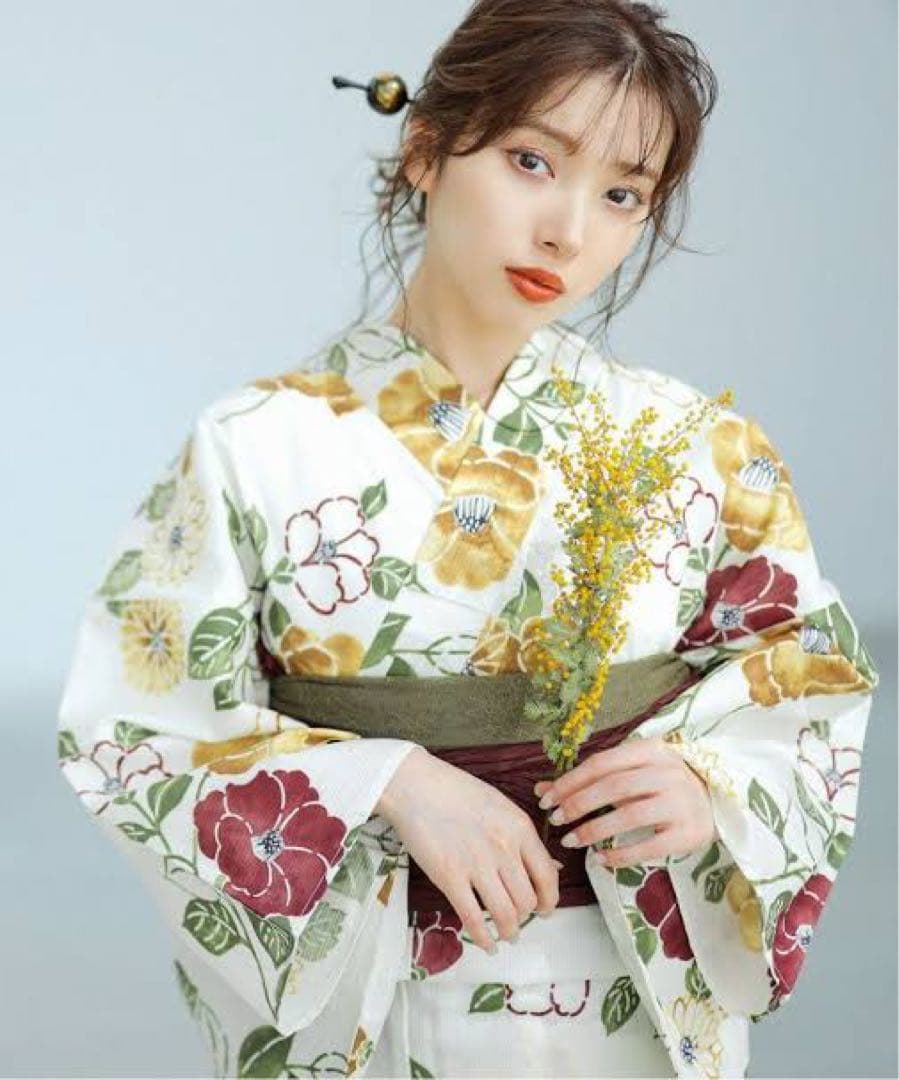 浴衣　dita 古典大正ロマン(皐月) 帯付き