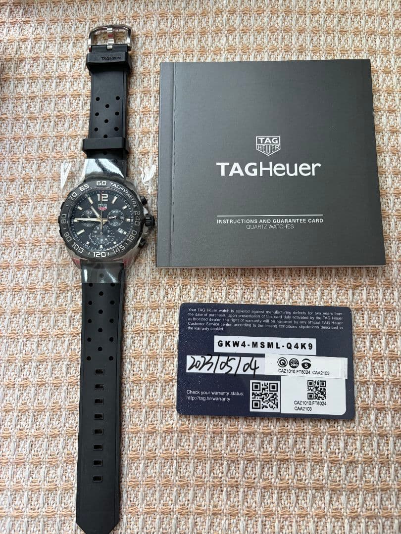 TAG Heuer タグホイヤー フォーミュラ1 クロノグラフ CAZ1010