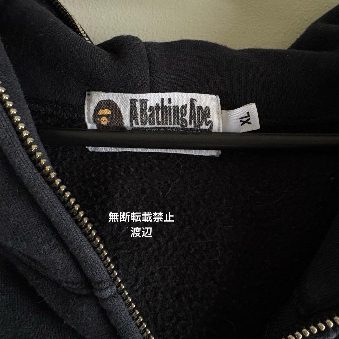 BAPE APEジップパーカー A BATHING APE