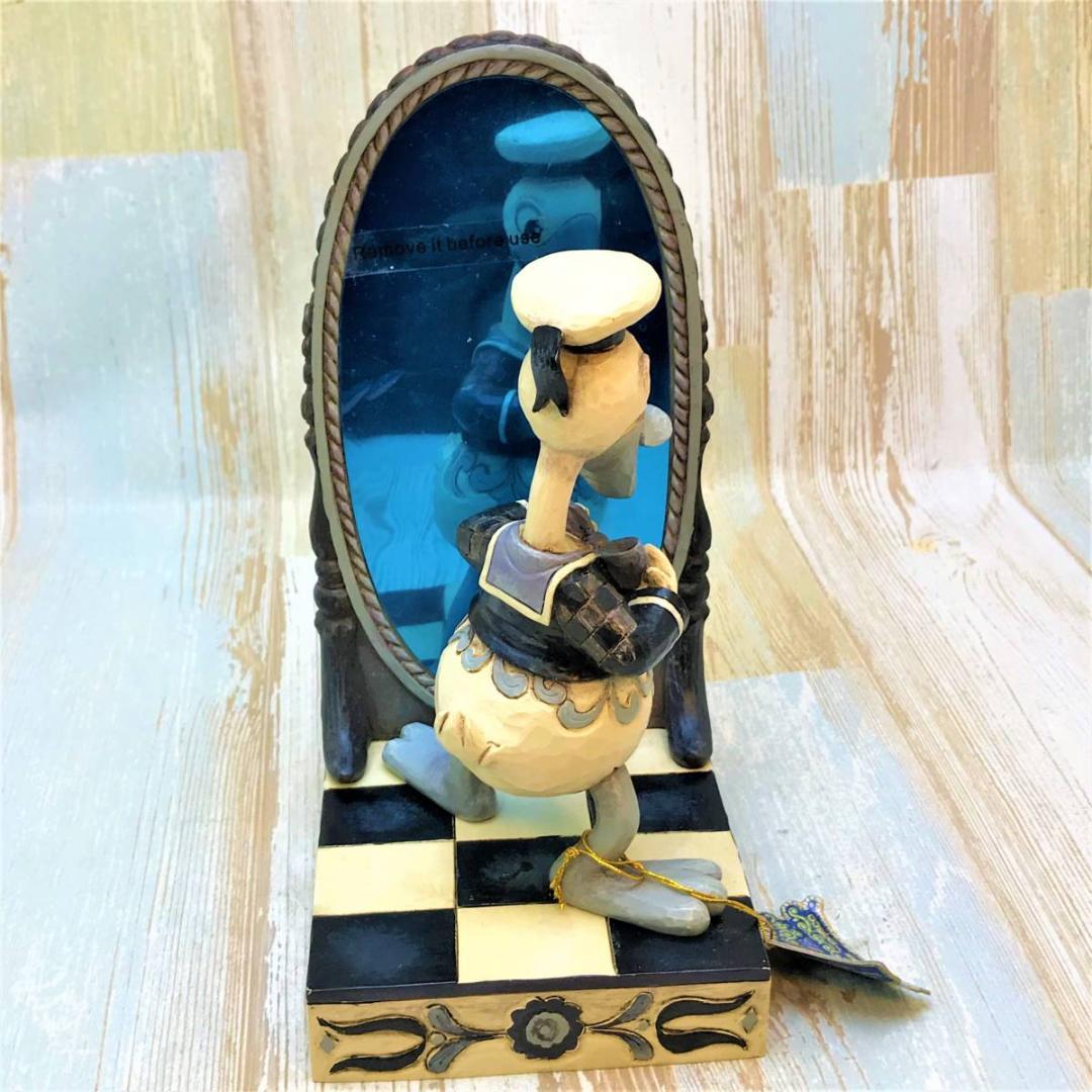 ドナルド ダック Handsome As Ever 鏡 かがみ フィギュア