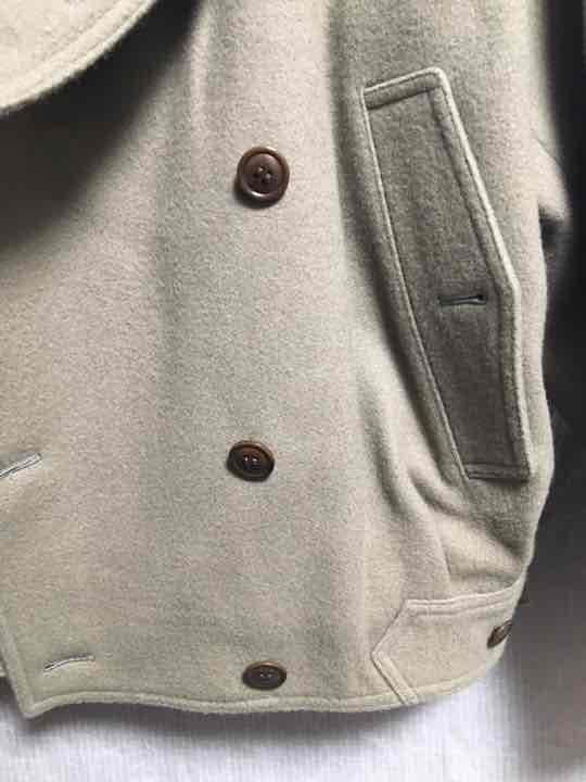 9*様 美品 dior メルトン モーターサイクルジャケット L カーキ