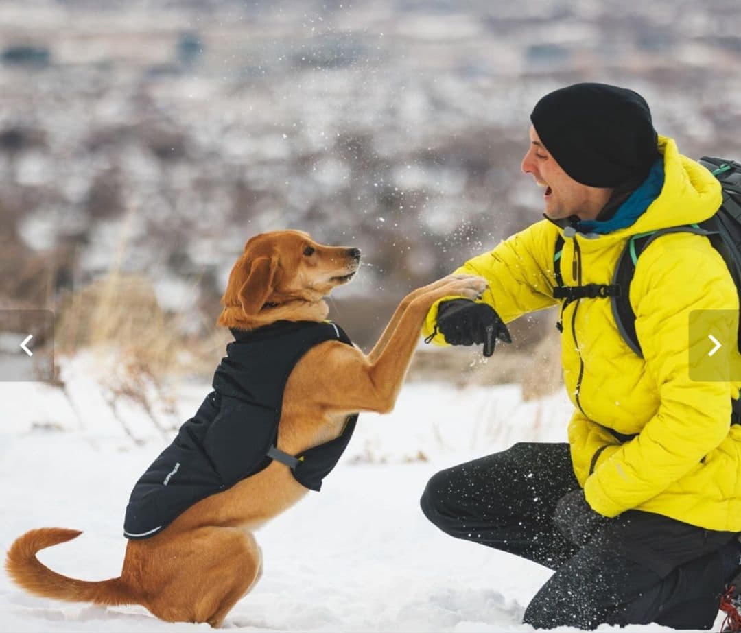 【再値下げ】☆試着のみ☆Ruffwear 犬用コート Sサイズ ブラック