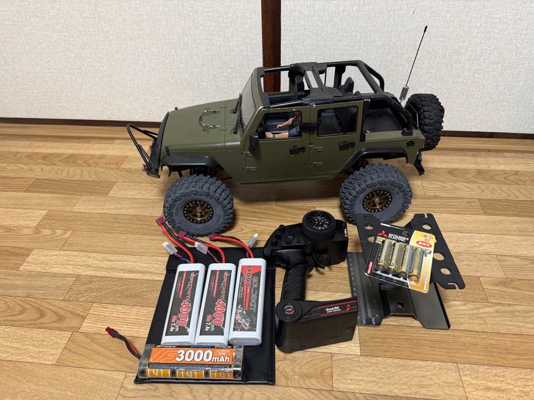 1/10 scx10Ⅱクローンクローラー中古カスタム多数メカ付き