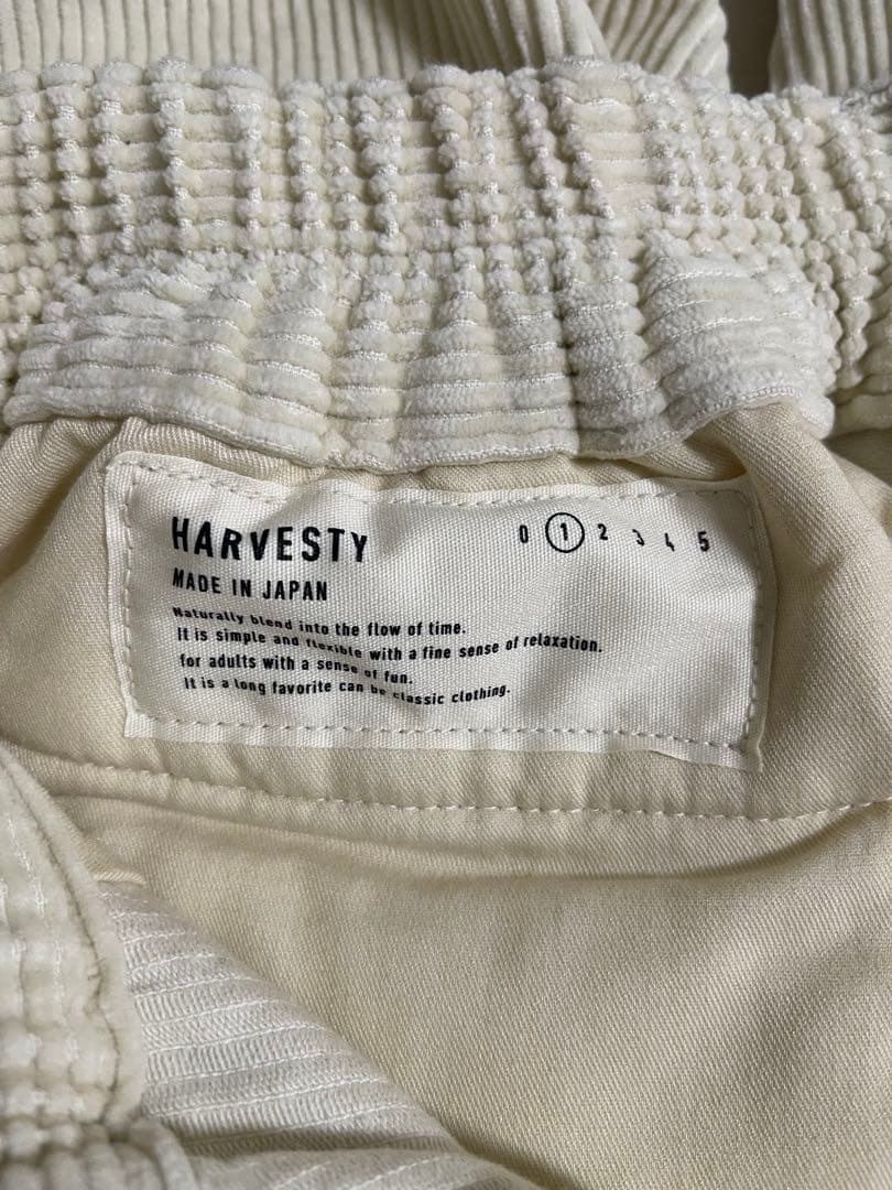 HARVESTY コーデュロイ サーカスパンツ size 1