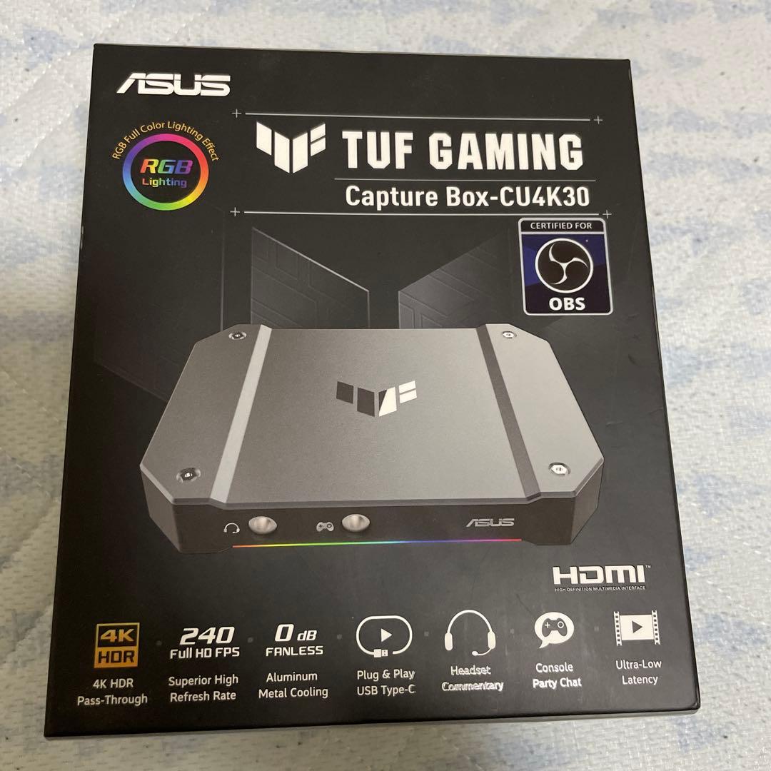 グラフィックボード・グラボ・ビデオカード ASUS TUF GAMING Capture Box-CU4K30