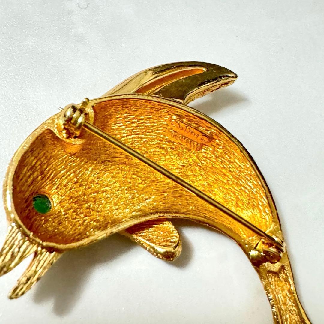 希少　ヴィンテージ　Christian Dior ブローチ