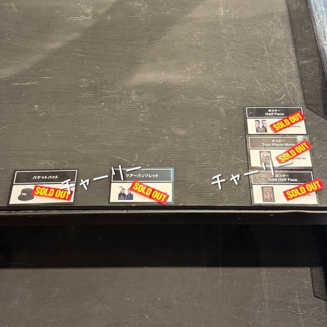 Oasis 東京ドーム 日本限定ポスター 来日公演live'25 10月26日