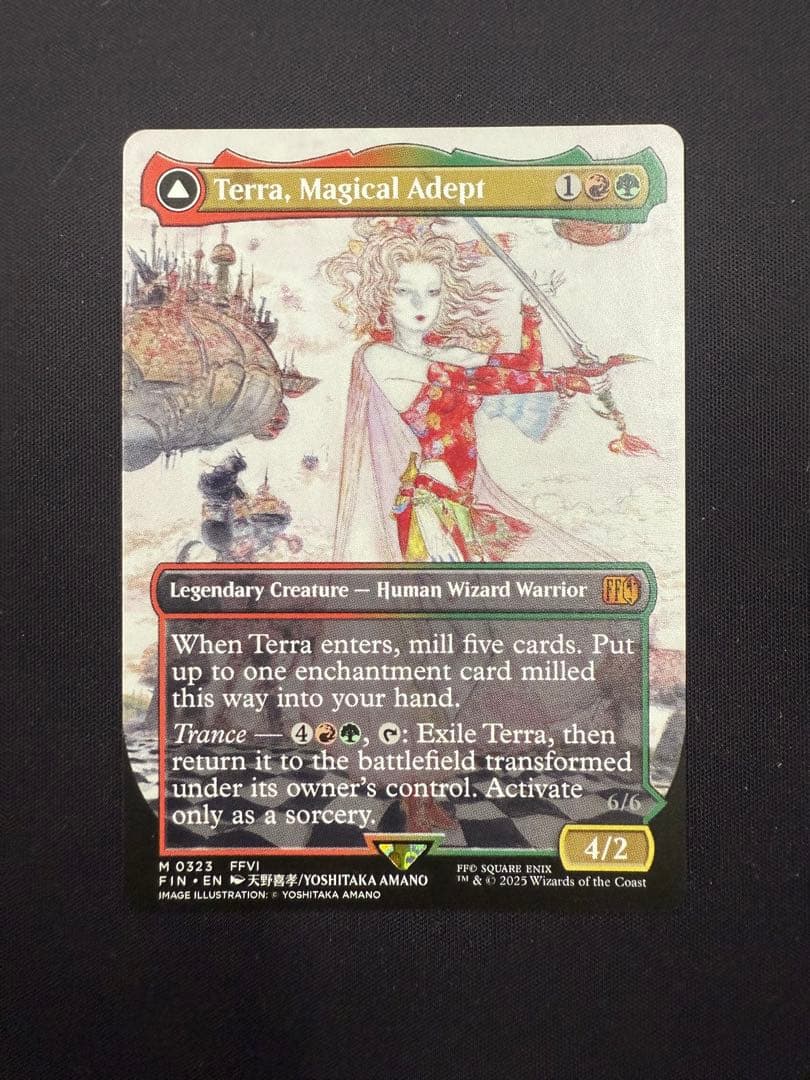 MTG 魔導戦士、ティナ FF 拡張英語版/天野喜孝