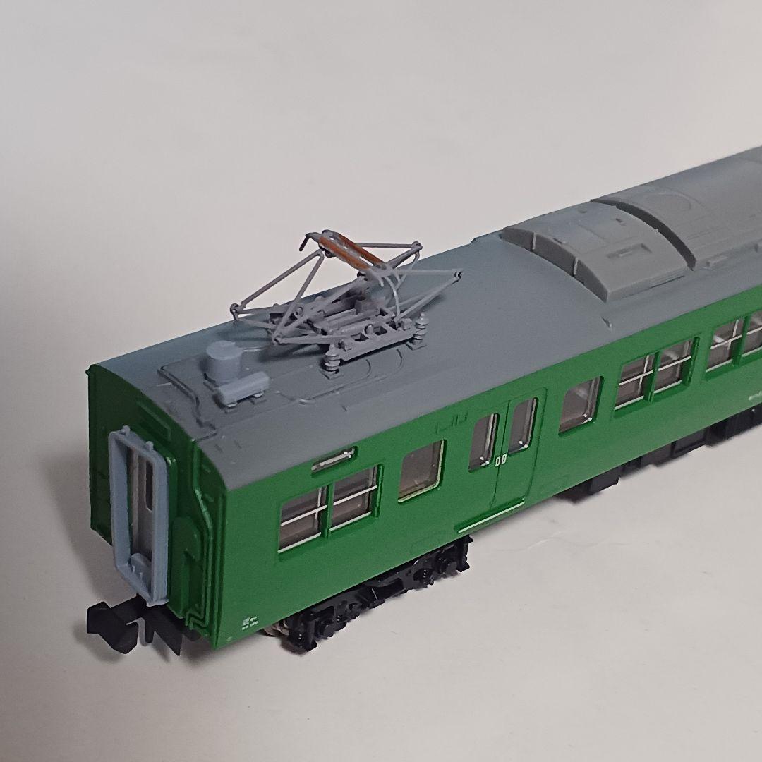 マイクロエース 117系-300(抹茶色) 6両セット パンタグラフ加工品