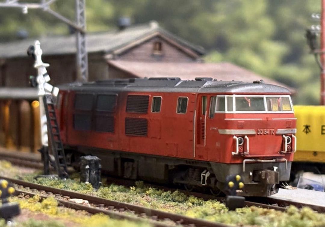 国鉄DD54　10号機中期型 メイクアップ・ウエザリング加工・ 精密加工品