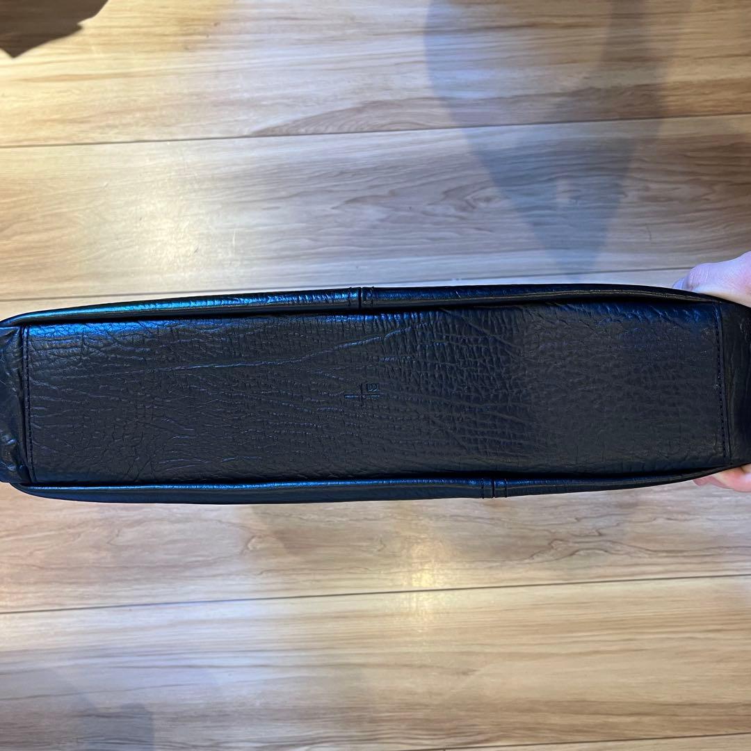 【M＋ エムピウ テネラ ブラック】　レザーバッグ　鞄