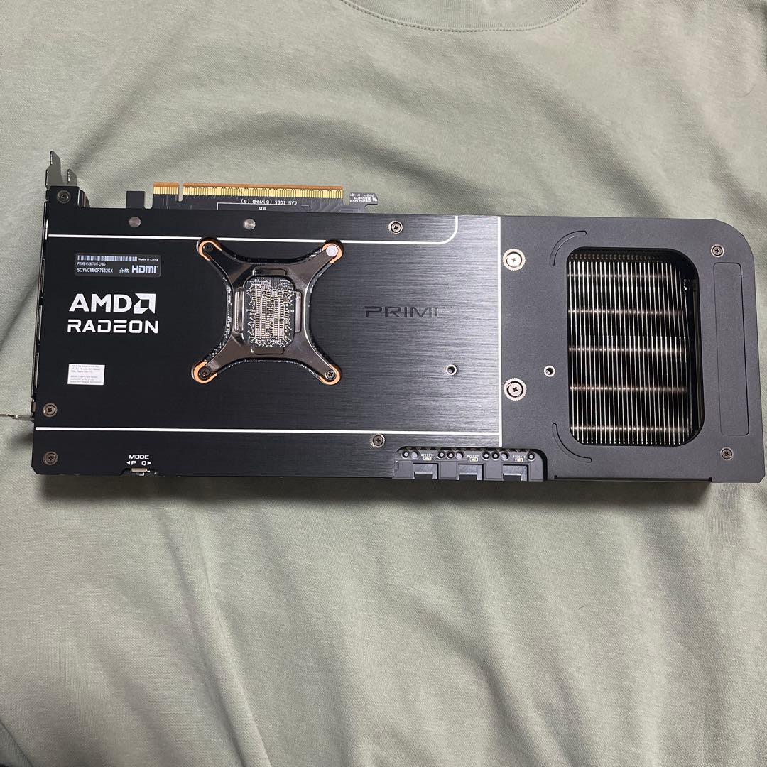 【値下げ不可、即購入可】ASUS Radeon RX 9070 XT 16GB