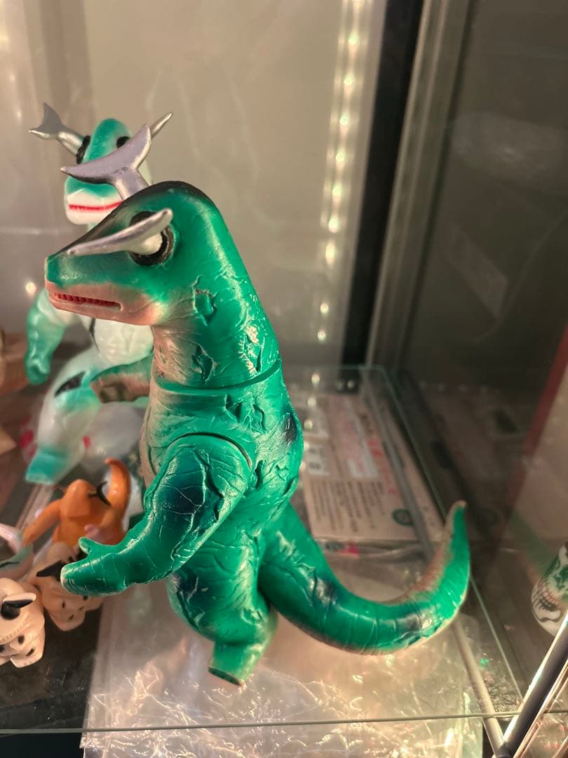 希少✨️ エレキング ソフビ 当時物 ブルマァク