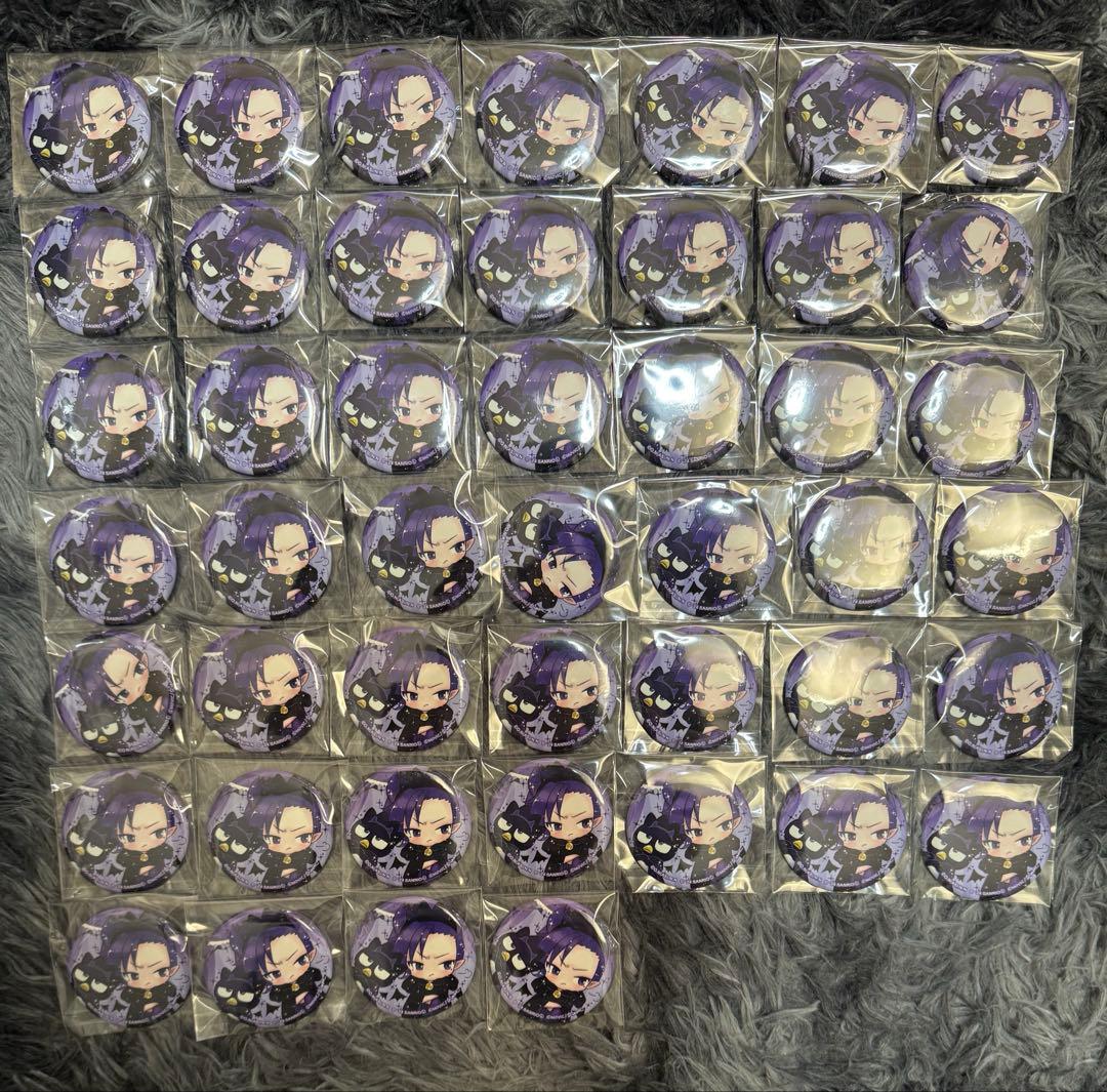 魔入りました!入間くん ナベリウス・カルエゴ サンリオ 缶バッジ