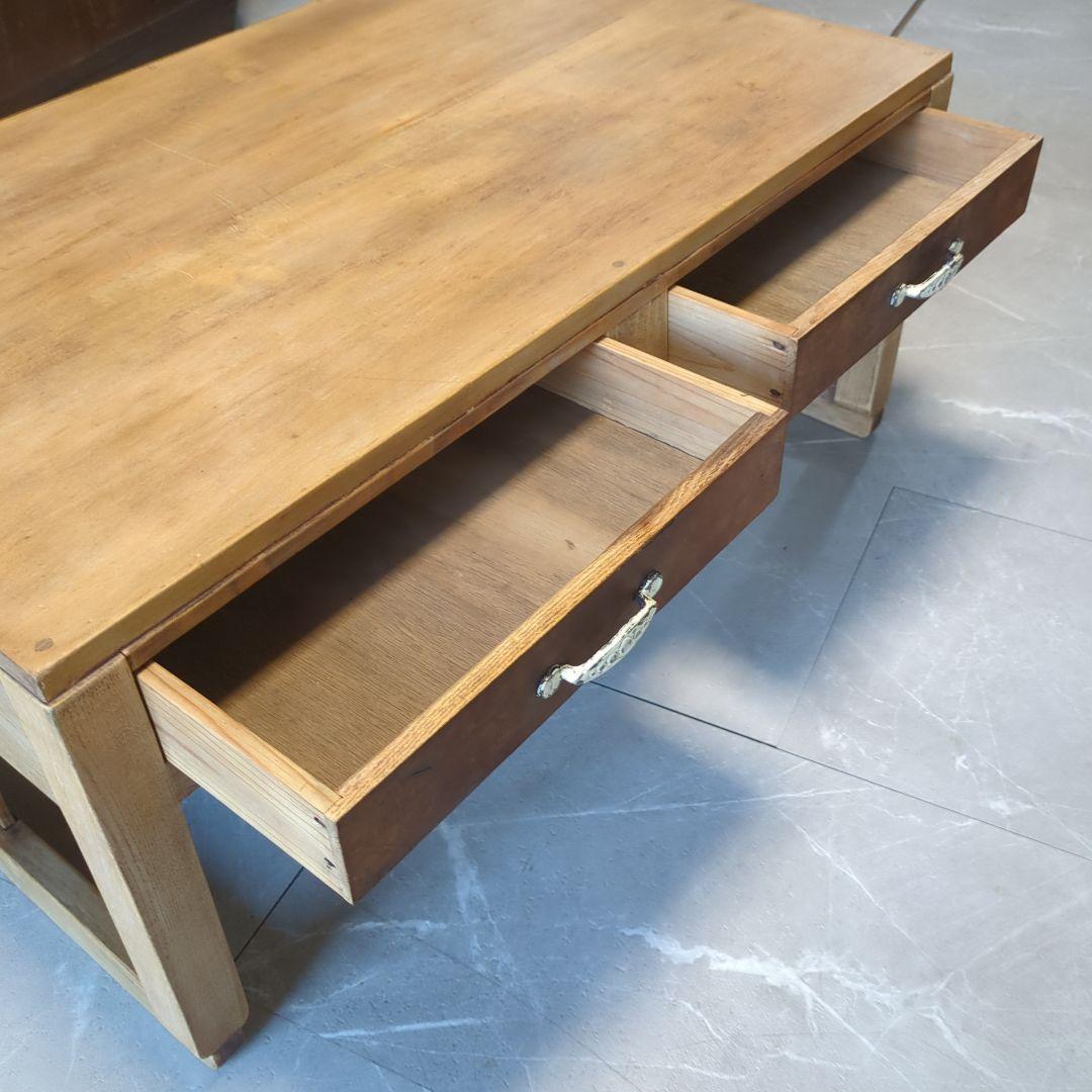 アンティーク文机　花台　飾り台　サイドテーブル　古道具