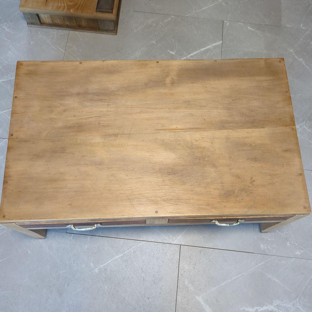 アンティーク文机　花台　飾り台　サイドテーブル　古道具