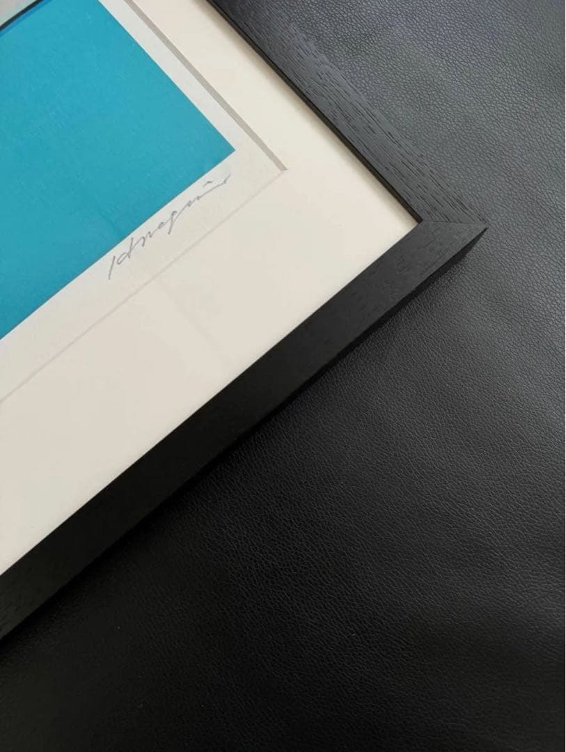 【超希少アート❗️入手困難品❗️】永井博 直筆サイン証明書付き 限定版ジークレー作品