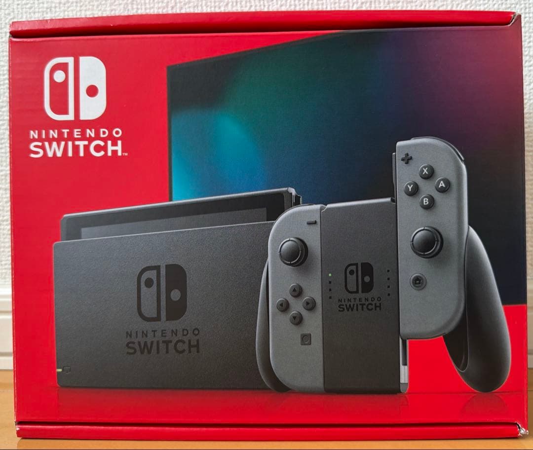 Nintendo Switch本体(付属品は未使用)