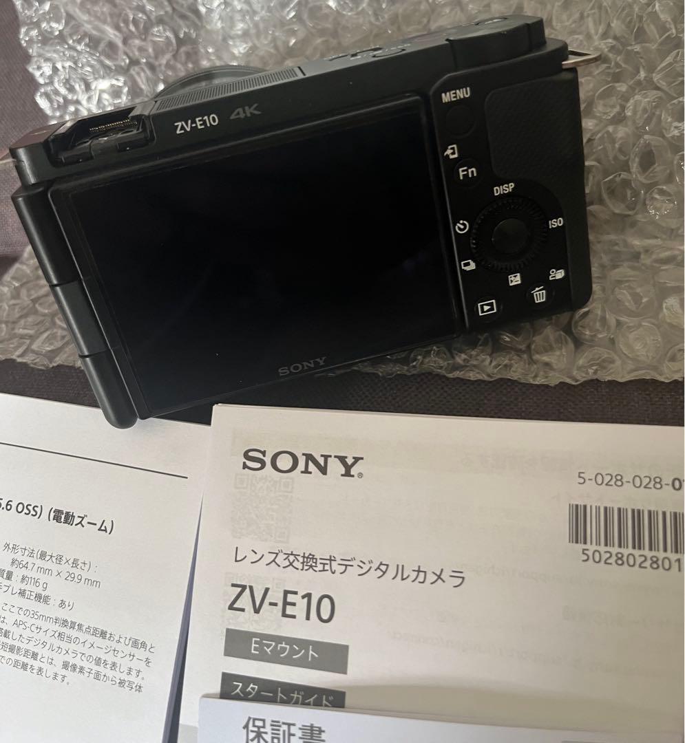 SONY ZV-E10 ミラーレス一眼 デジタルカメラ4K 本体
