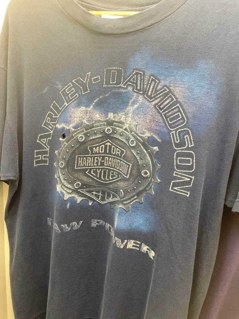 最終額90s HARLEY DAVIDSONライトニング サンダーブルーフレイム