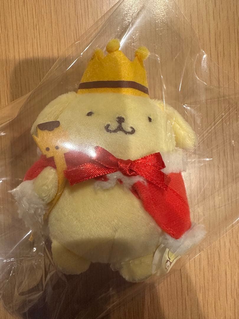 サンリオ ポムポムプリン ポムポムプリンカフェ 王様 ボールチェーン マスコット