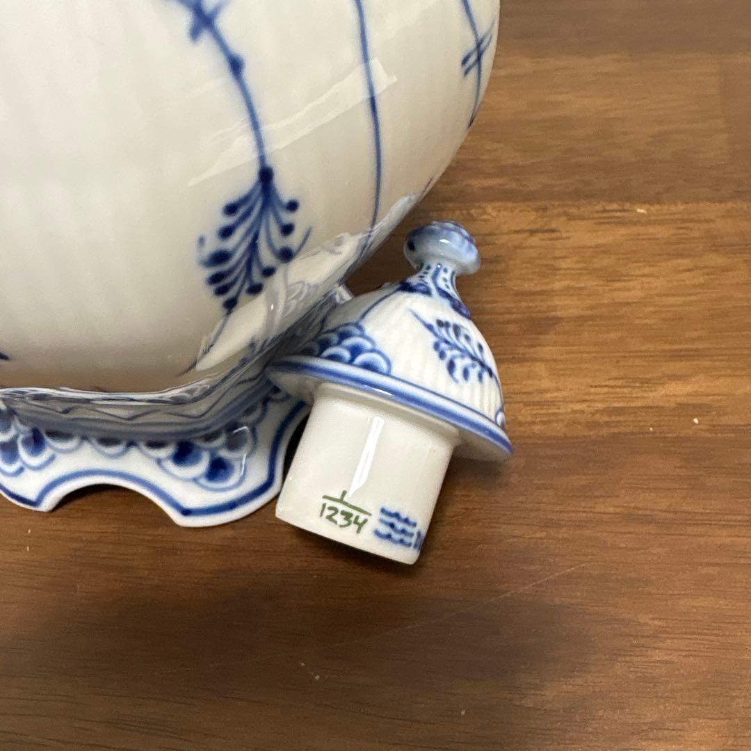 ニッカ・ピュアモルト25年　ロイヤルコペンハーゲン デキャンタ空瓶