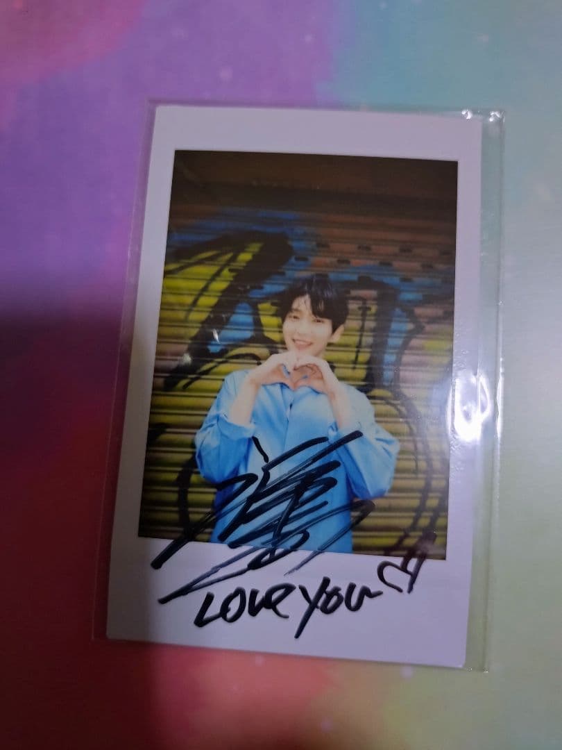 イジュンギ　サイン入り写真