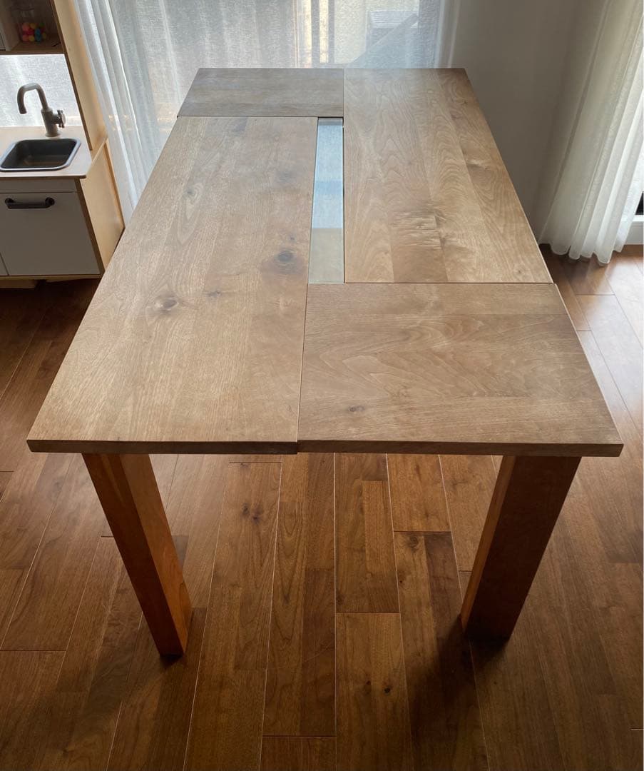 【希少・廃盤品】無垢　ウォールナットpront ダイニングテーブル 幅155cm