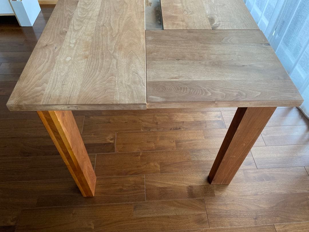 【希少・廃盤品】無垢　ウォールナットpront ダイニングテーブル 幅155cm