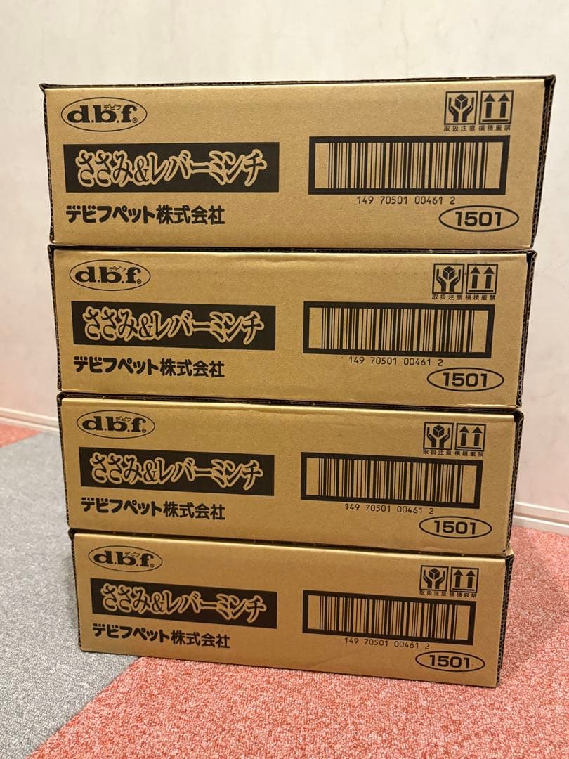 デビフ　ささみ&レバーミンチ　缶詰 150g×24缶×4箱　計96缶　国産