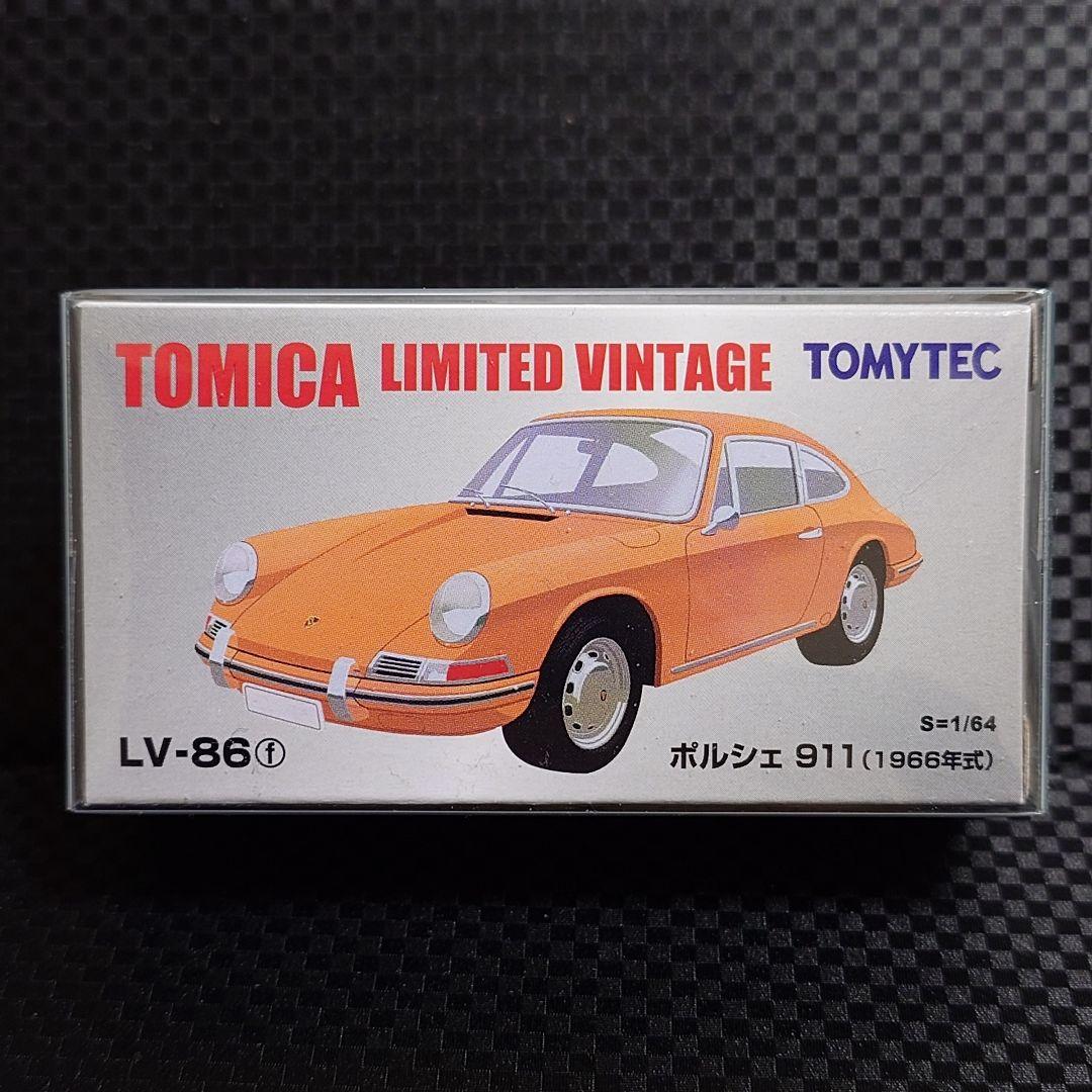 トミカリミテッドヴィンテージ ポルシェ 911(1966年式)LV-86f 新品