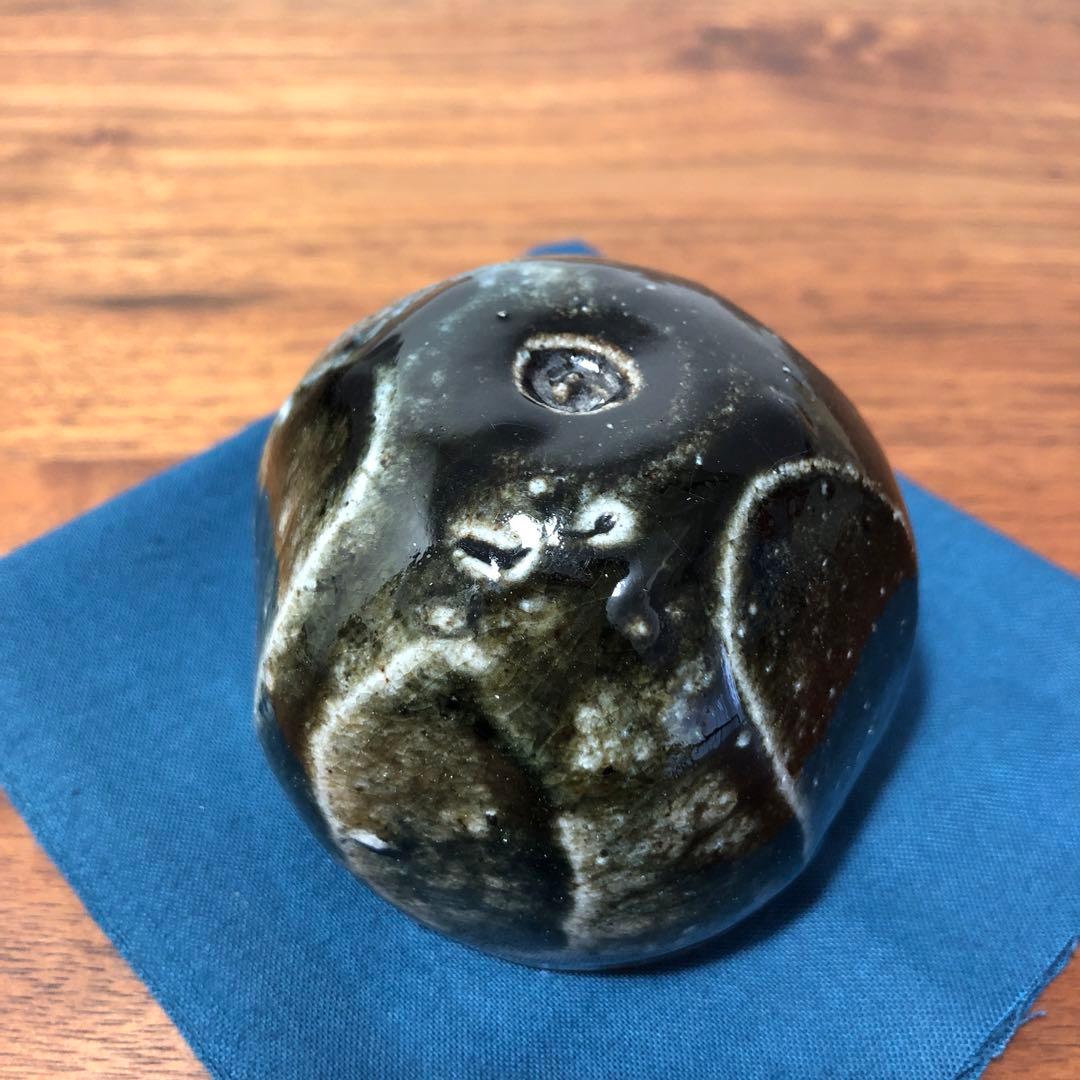 秋谷昌央　引出ぐい呑　供箱 共布 栞付き